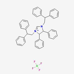 (4S,5S)-1,3-bis(2,2-difenüületüül)-4,5-difenüül-4,5-dihüdro-1 H-imidasool-3-iumtetrafluoroboraat 丨CAS 1033618-41-5