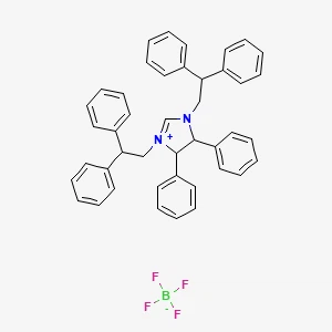 (4S,5S)-1,3-bis(2,2-difenüületüül)-4,5-difenüül-4,5-dihüdro-1 H-imidasool-3-iumtetrafluoroboraat 丨CAS 1033618-41-5