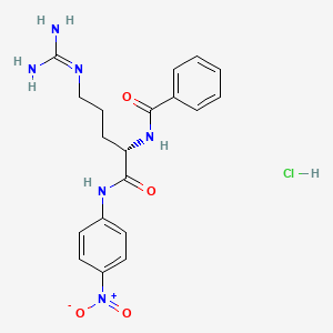 (S) - 5 - (amidinoamino) -2- (bensoylamino) -n- (4-nitrofenüül) Valeramiidi monohüdrokloriid 丨 CAS 21653-40-7