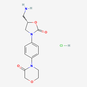 4-4- (5S) -5- (aminometüül) -2-Oxo-3-3-oksasolidinüülfenüül-3-morfolinoonvesinikkloriid 丨 CAS 898543-06-1