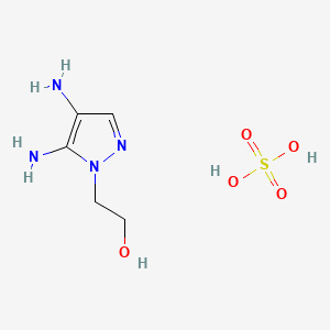 4,5-diamino-1-(2-hüdroksüetüül)pürasoolsulfaat 丨CAS 155601-30-2